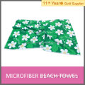 Serviette de plage en microfibre imprimée de sous-lignement